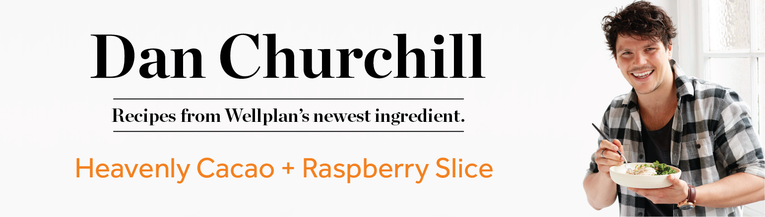 Dan Churchill's Heavenly Cacao + Raspberry Slice 